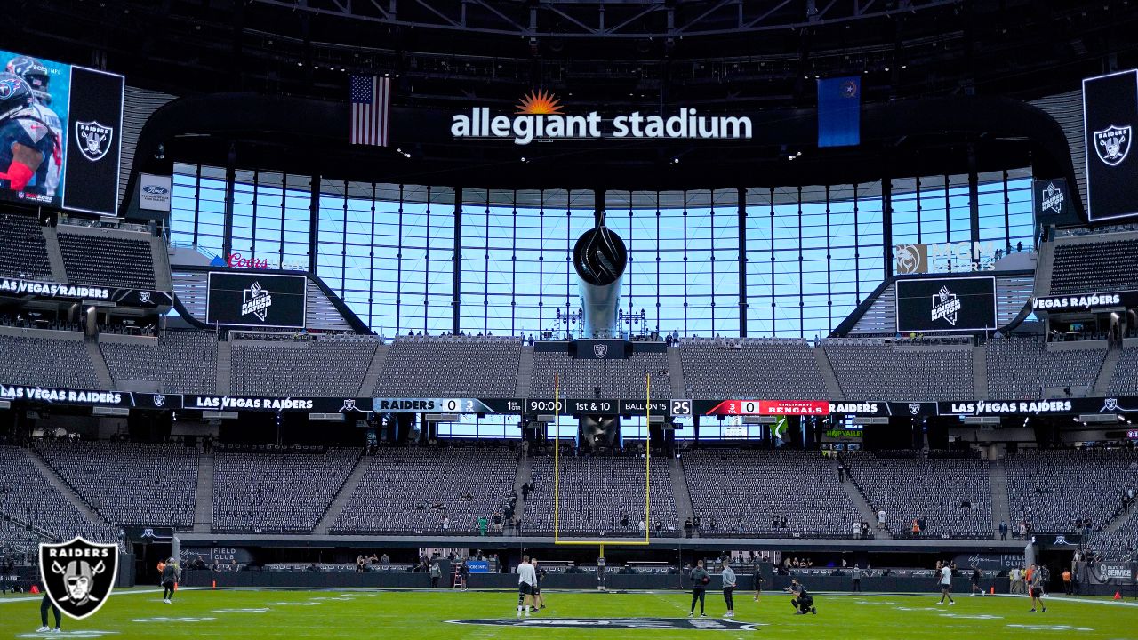 Las Vegas Raiders offer alternate screening ahead of Week 11 vs. Cincinnati  at Allegiant Stadium