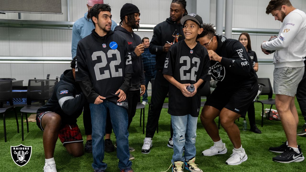 Las Vegas Raiders partner with Make-A-Wish to assist in fulfilling