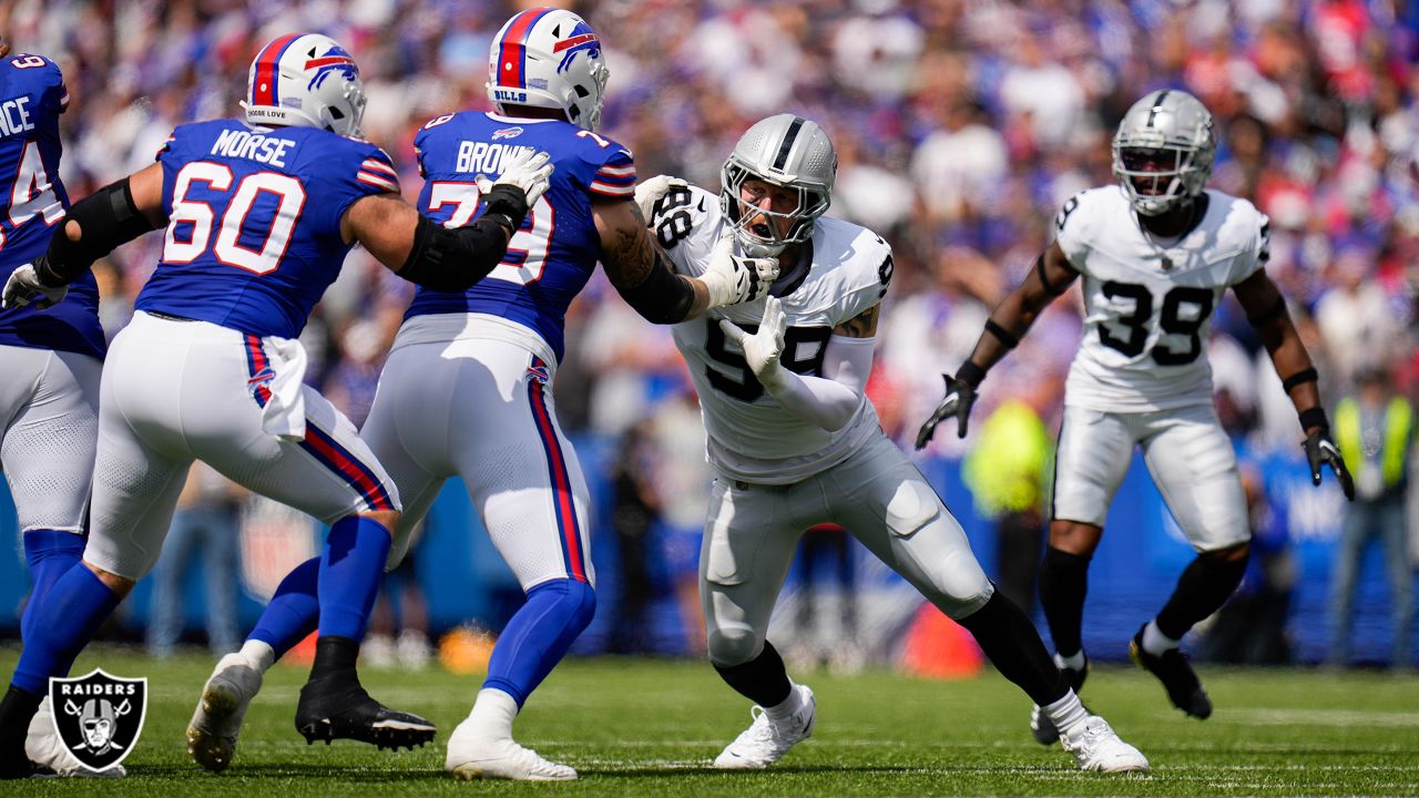 Buffalo Bills vs.Las Vegas Raiders: Game day inactives