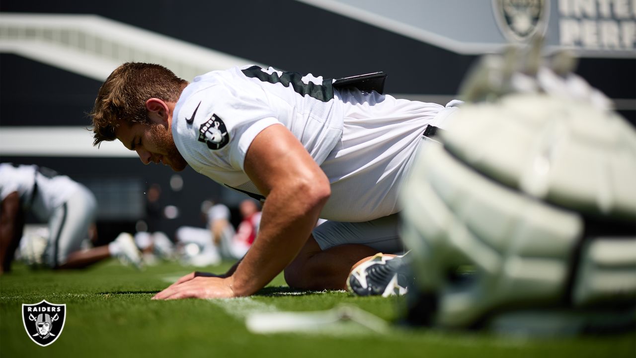 Las Vegas Raiders: Maxx Crosby welcoming Michael Mayer to the NFL