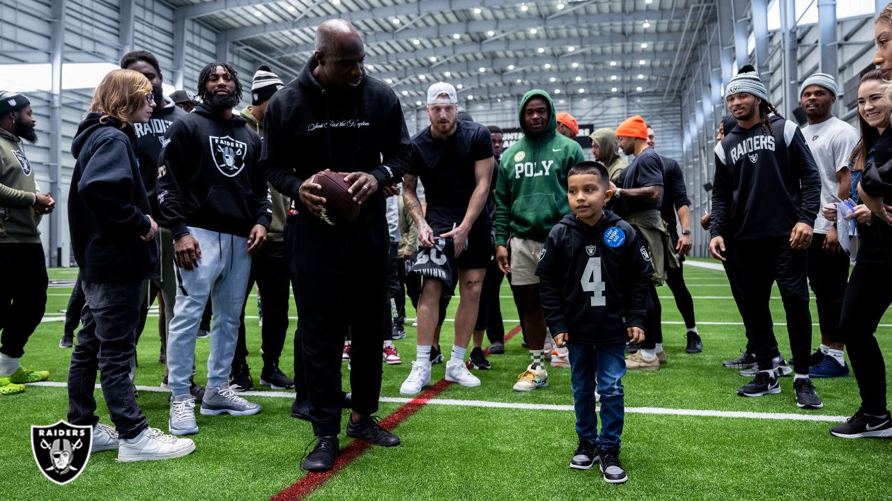 Las Vegas Raiders partner with Make-A-Wish to assist in fulfilling