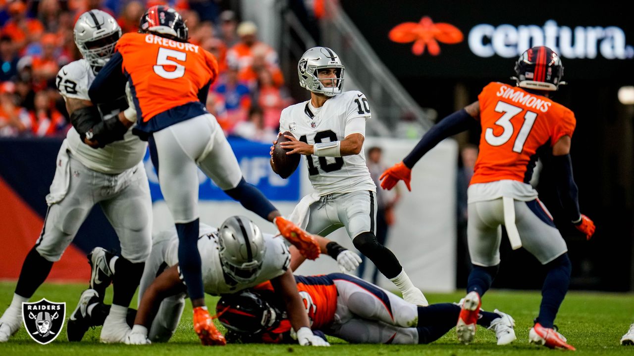 Las Vegas Raiders QB Jimmy Garoppolo On Win Vs. Broncos