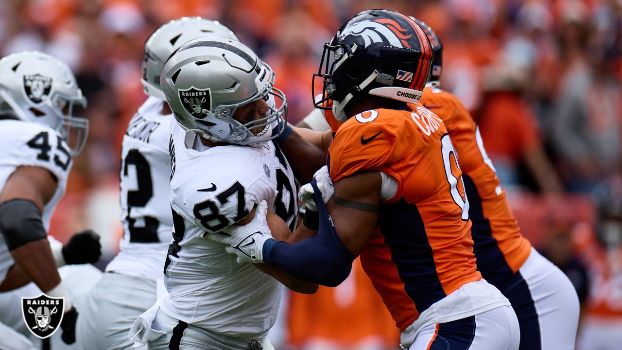 PHOTOS: Broncos take on Raiders in regular season opener in Oakland