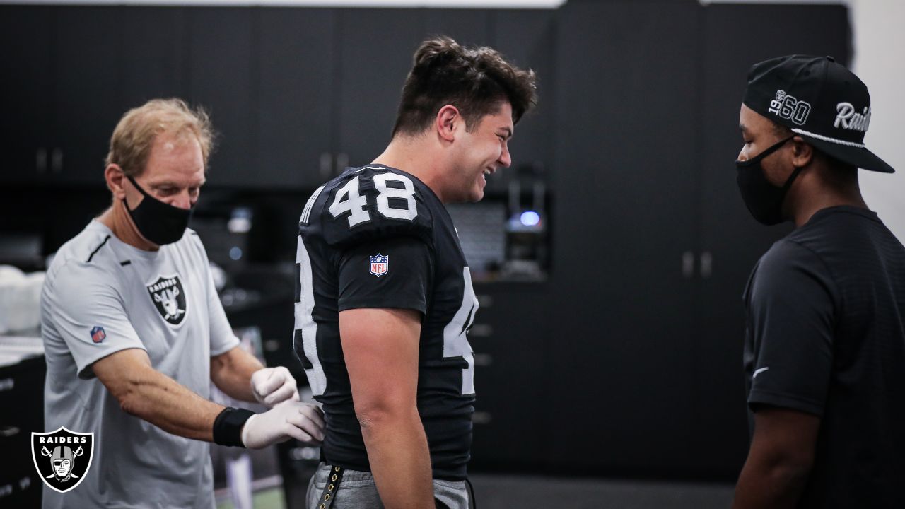 Raiders rookies report for 2020 Training Camp