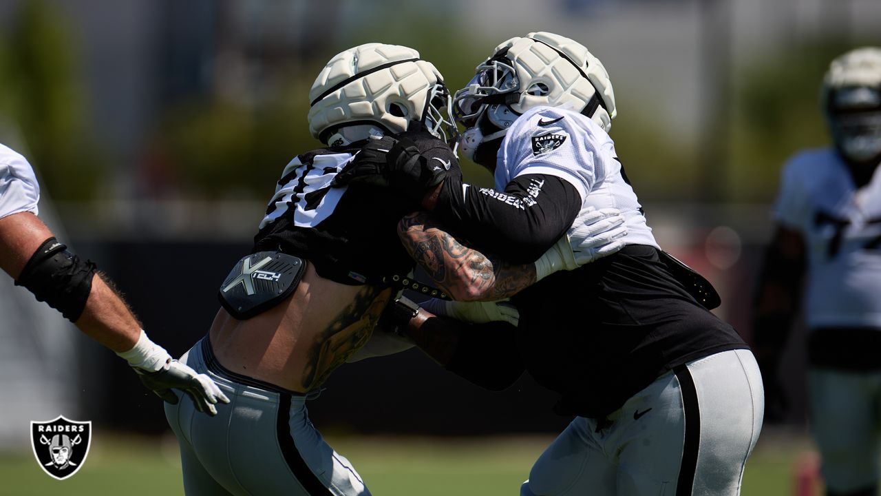 Las Vegas Raiders: Maxx Crosby welcoming Michael Mayer to the NFL