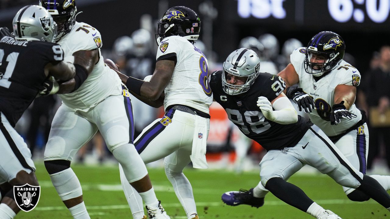 Raiders take down Ravens in crazy 'Monday Night Football' thriller