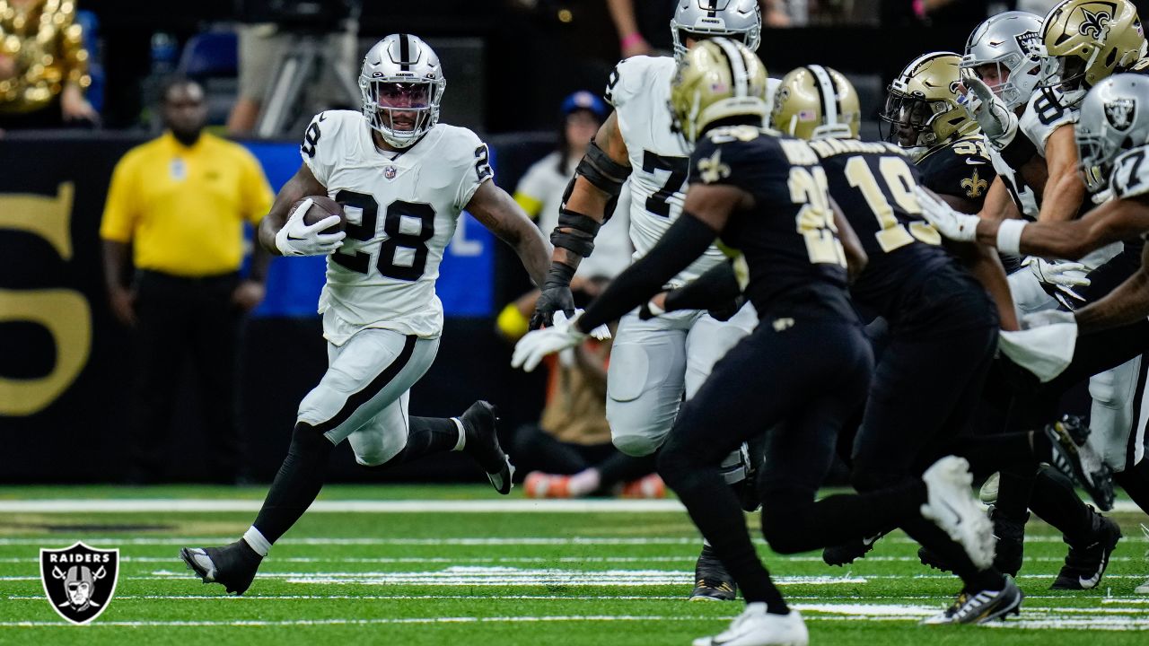 Las Vegas Raiders shutout 24-0 in uninspiring Week 8 loss to Saints