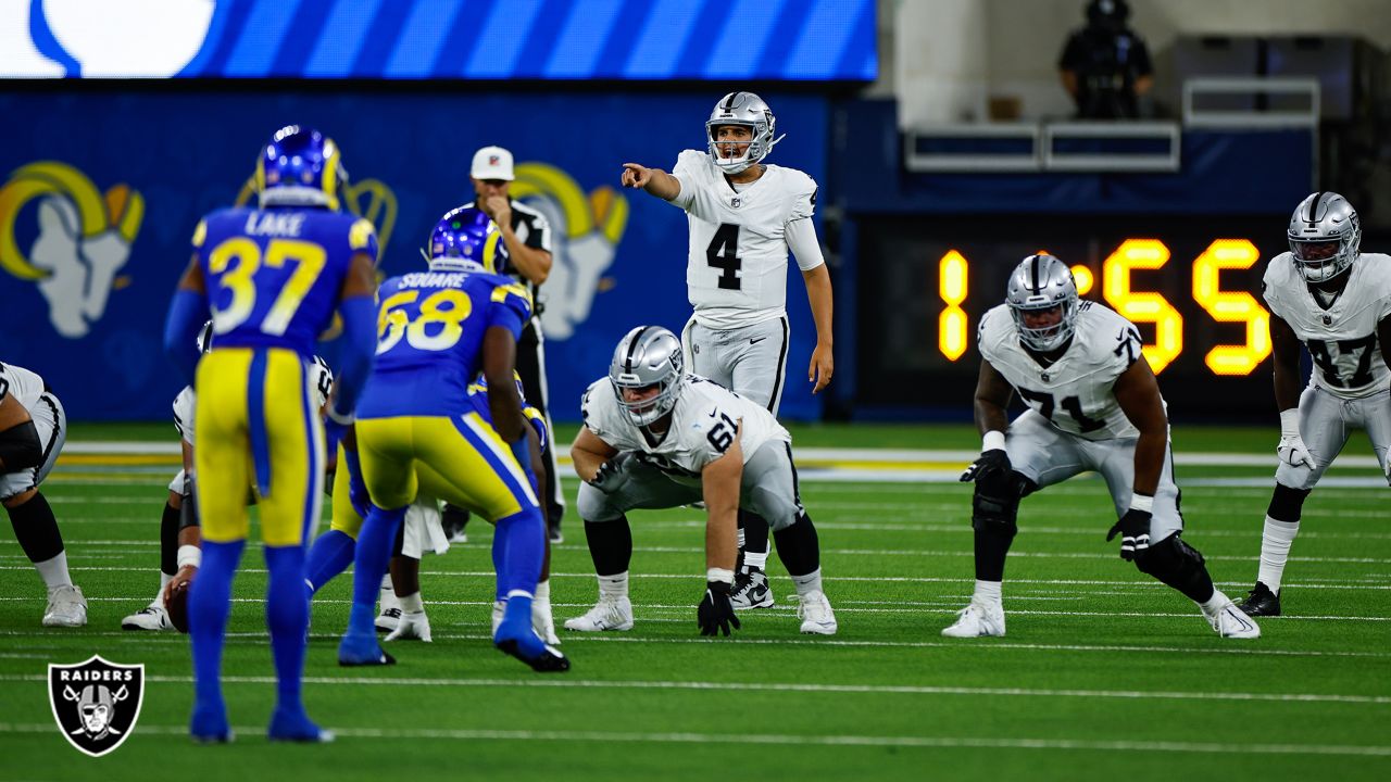 Raiders' Aidan O'Connell gives near-flawless preseason effort