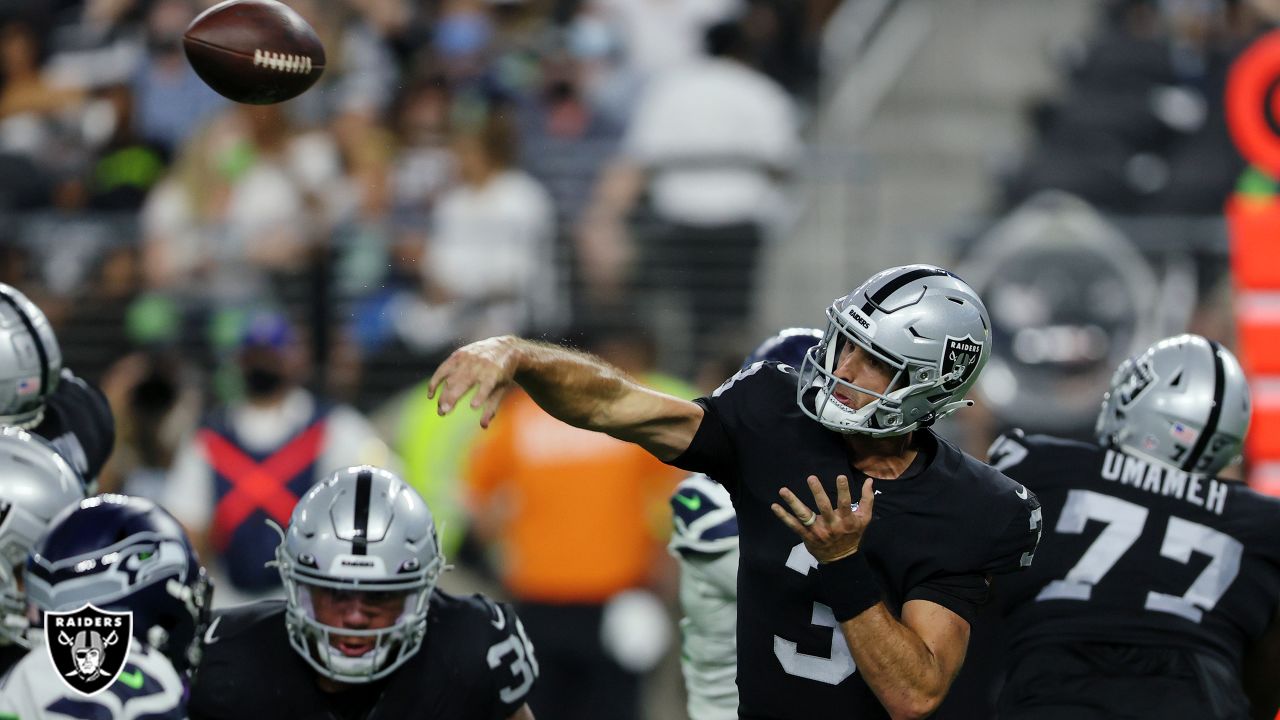 With 2-minute drill, Raiders get even by halftime