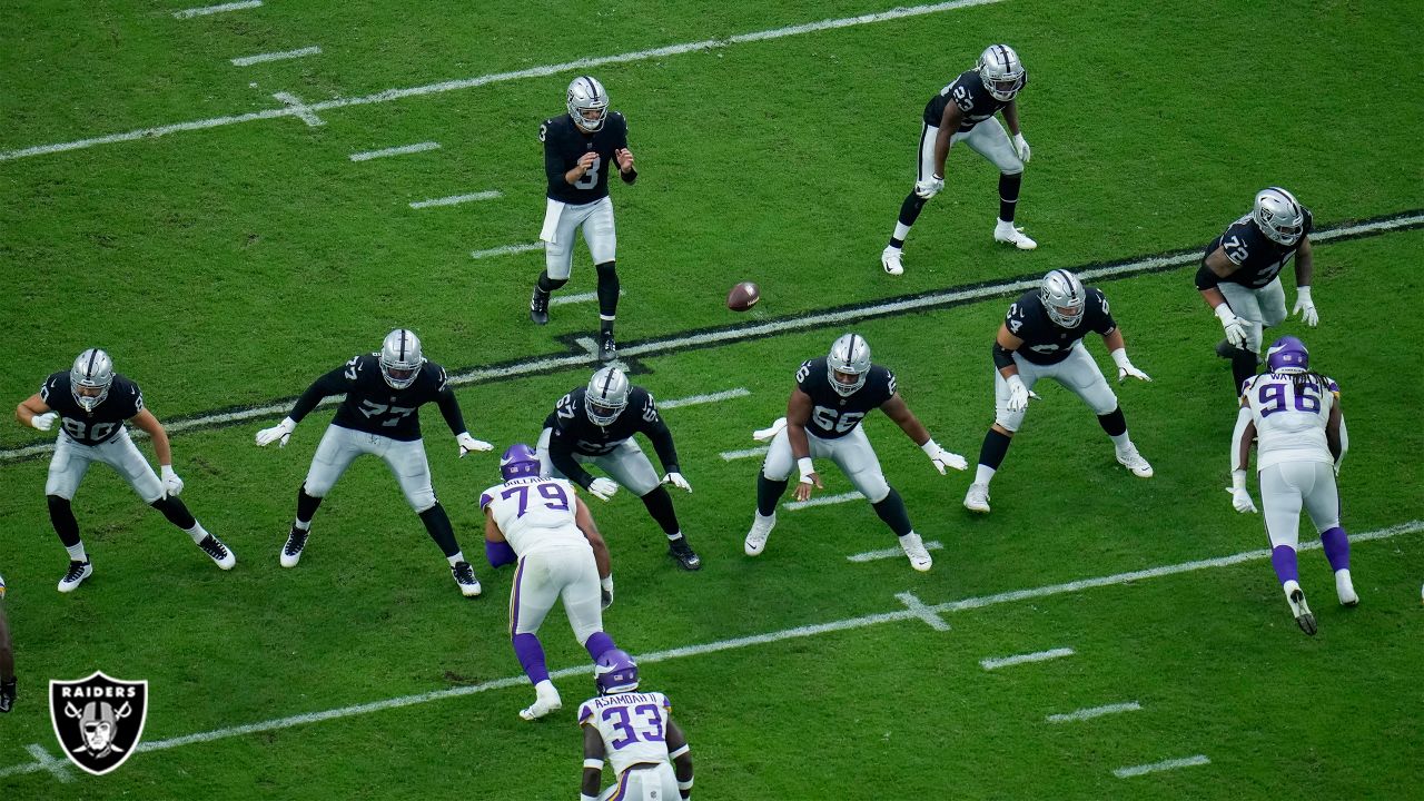 The Raiders offense clicked in preseason win against Vikings