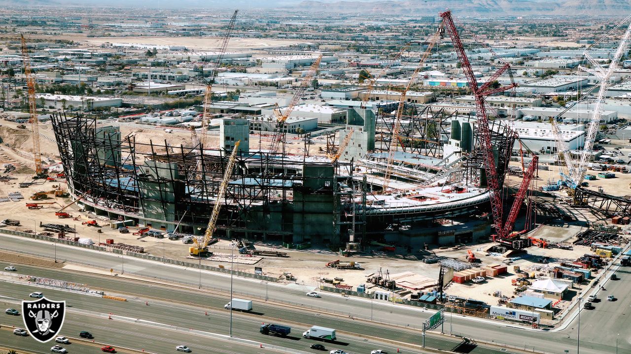 Allegiant Stadium Construction Project