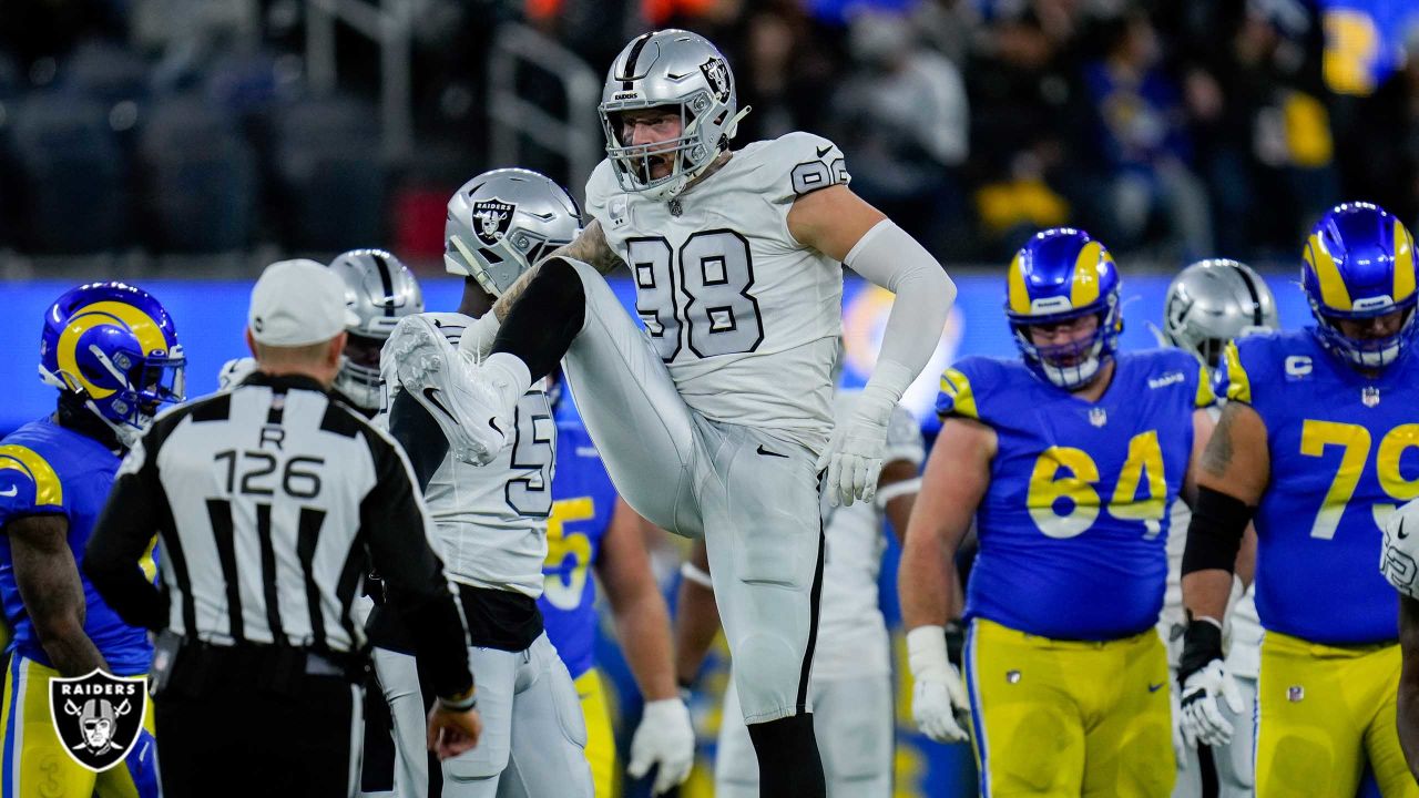 Rams-Raiders fight: Cam Akers, Maxx Crosby throw punches - Los