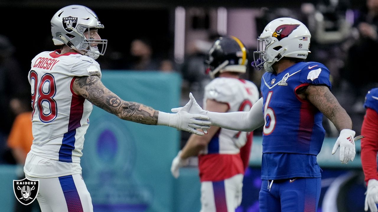 Maxx Crosby takes home Pro Bowl Defensive MVP as AFC gets the win in Las  Vegas