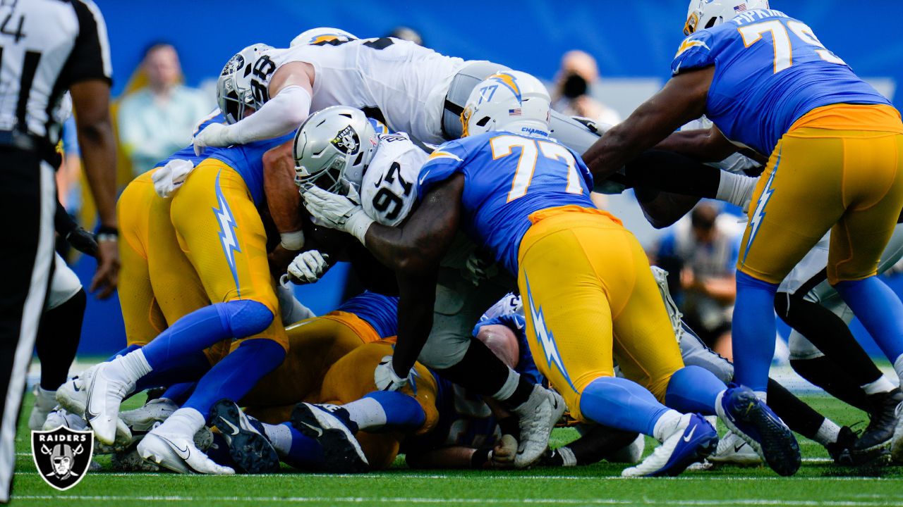 We beat ourselves today': Davante Adams' dynamic Raiders debut a bright  spot in loss to Chargers