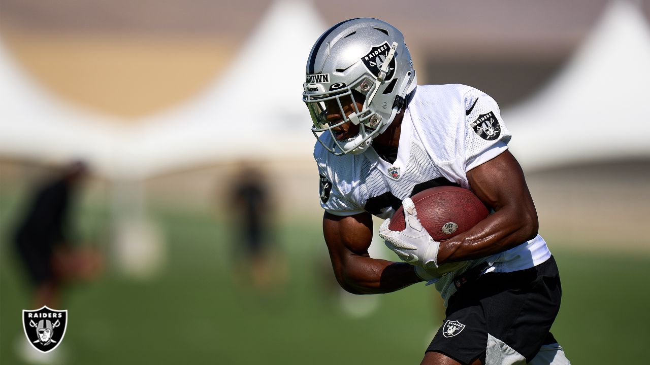 Raiders WR Mack Hollins continues to impress at camp