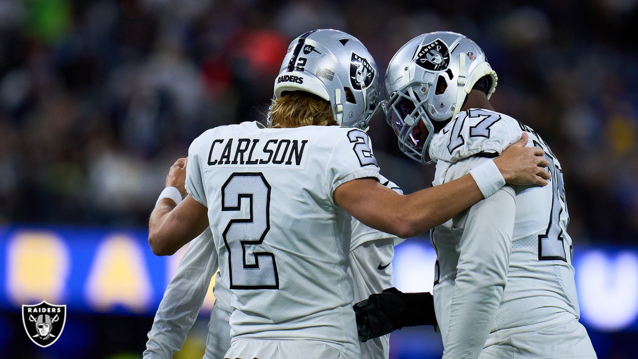 Daniel Carlson embraces idea of kicking the Raiders into playoffs