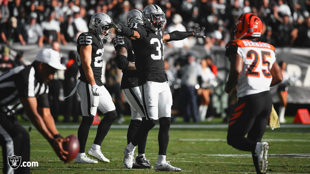 Raiders week 11 snap counts vs Bengals: Offense sees lowest snap