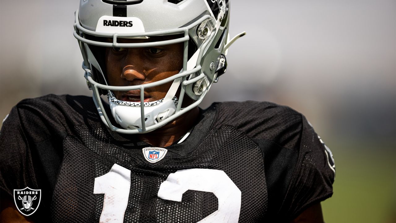 Las Vegas Raiders defensive end Carl Nassib (94) during training camp on  Thursday, Aug 19, 2021, in Thousand Oaks, Calif. (Dylan Stewart/Image of  Spor Stock Photo - Alamy