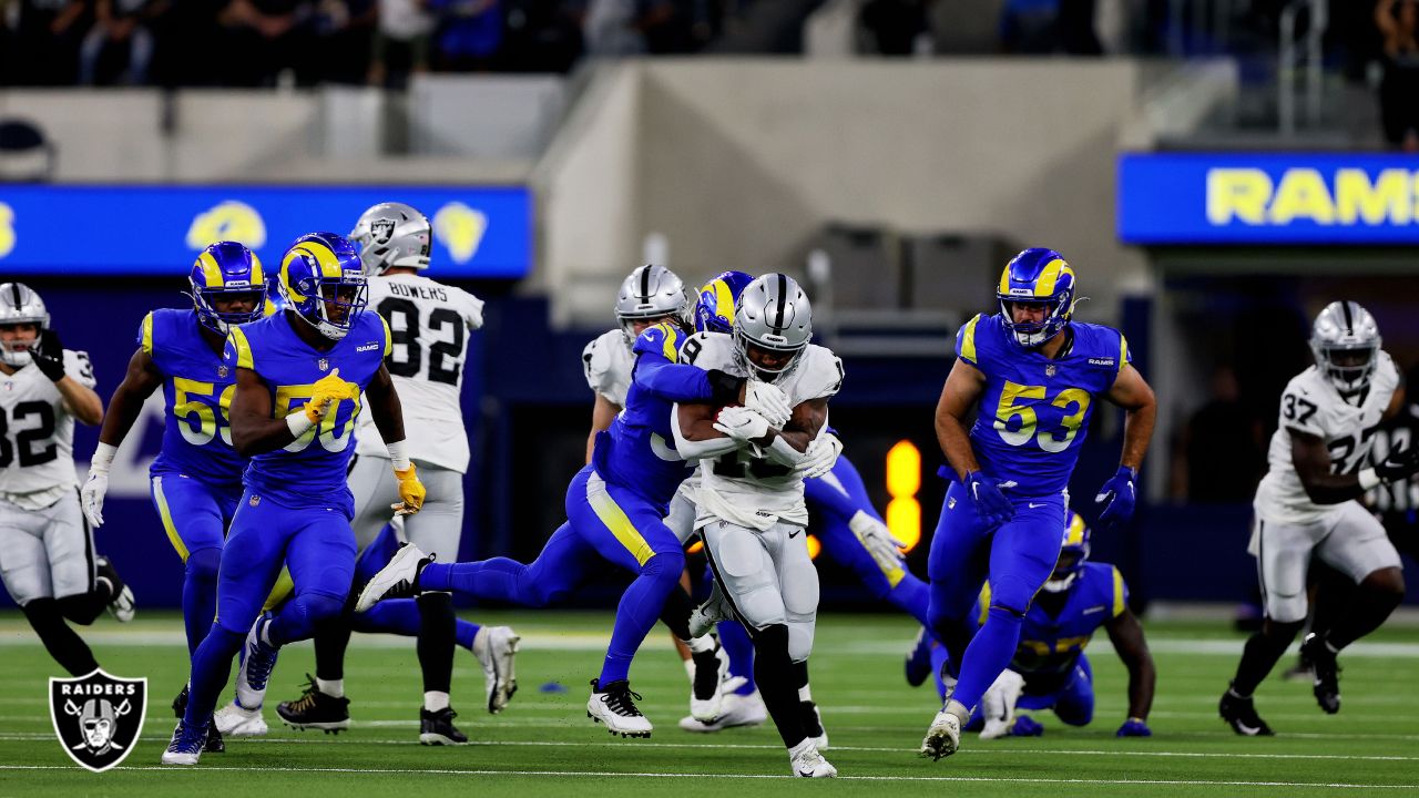 Nate Hobbs shows out in Los Angeles, earns game ball from Coach Gruden