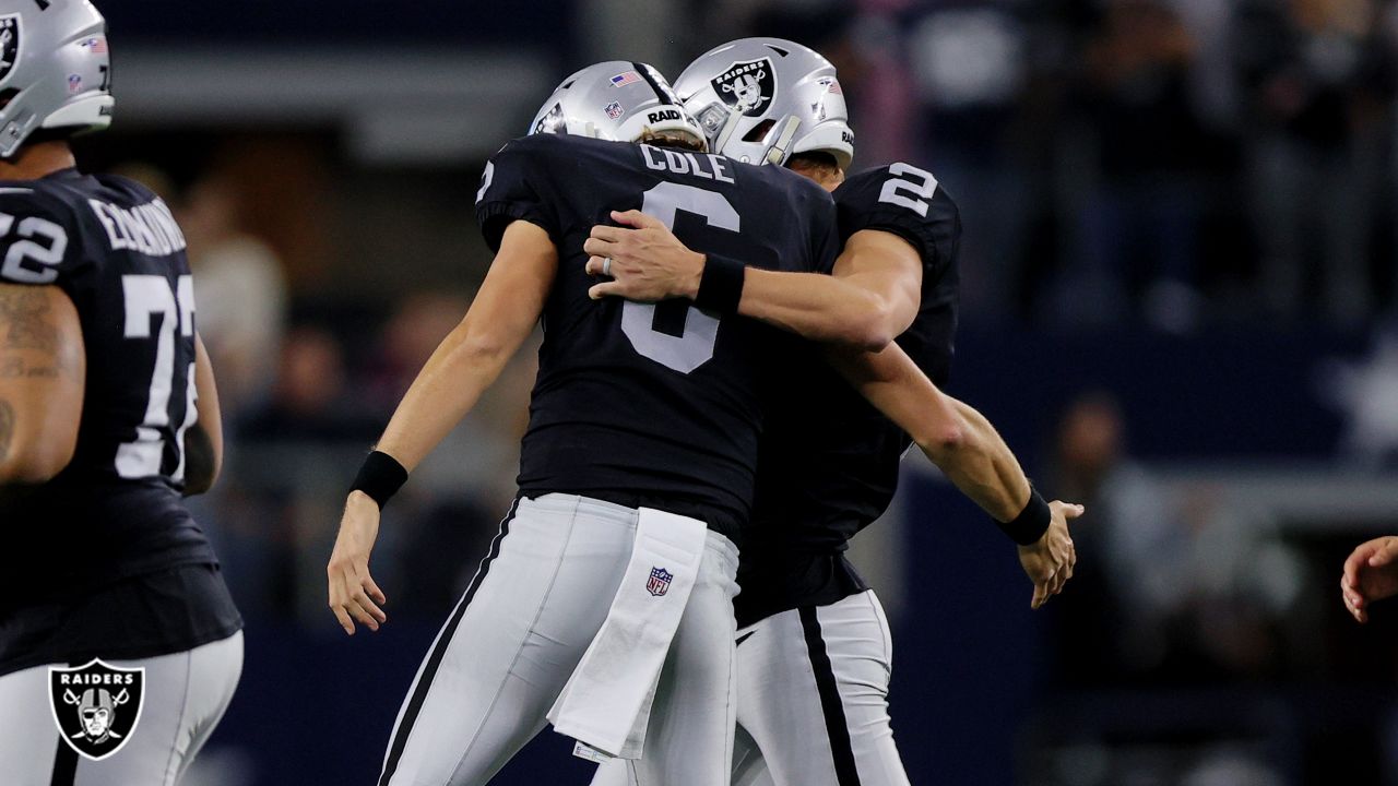 Raiders' AJ Cole interviews Daniel Carlson for Q&A