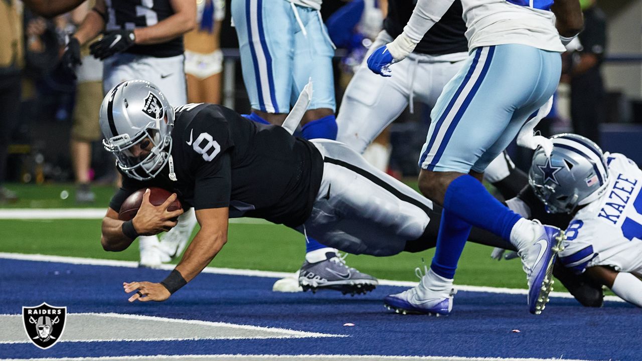 Marcus Mariota scores first touchdown of the season, Raiders beat Cowboys  in overtime