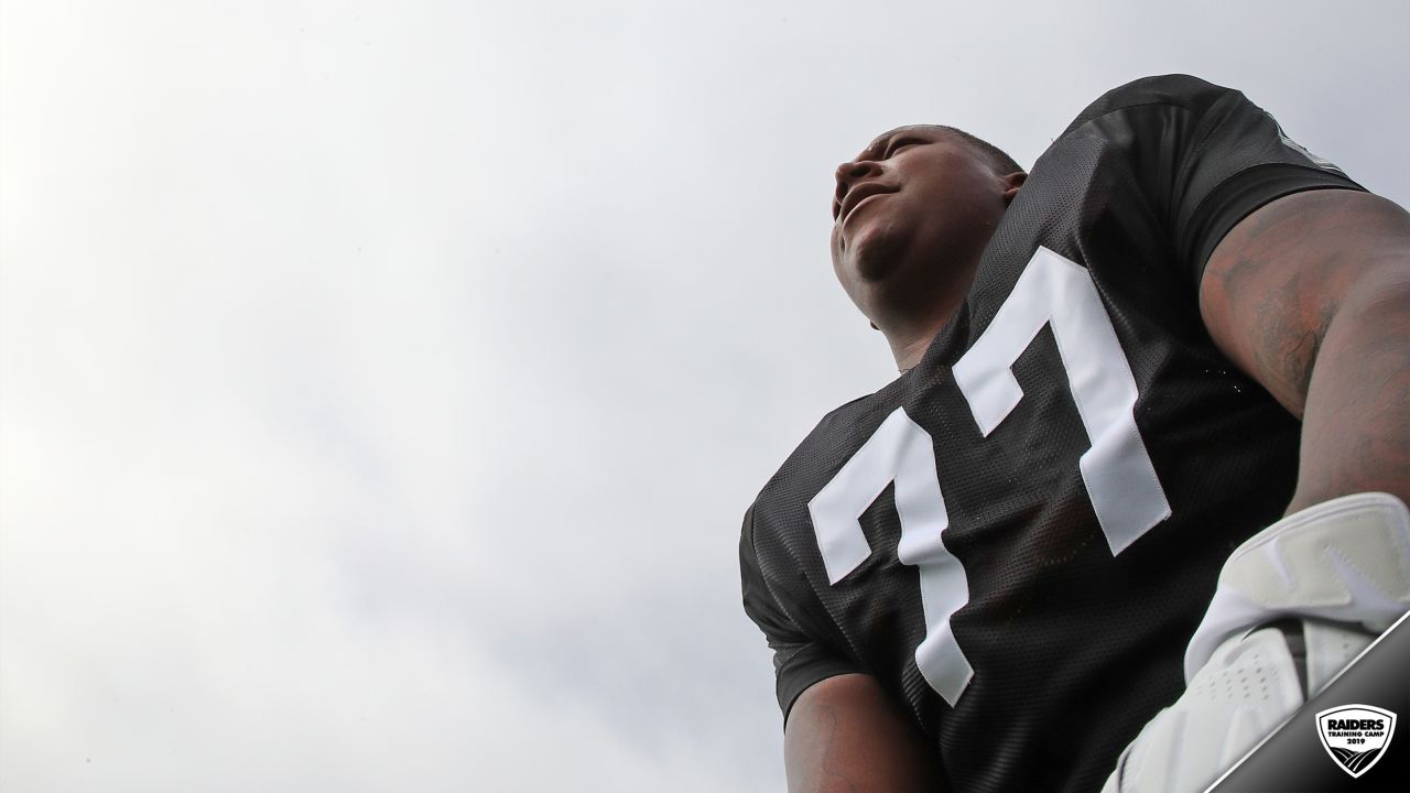 Rookie safety Johnathan Abram making his presence heard with Raiders