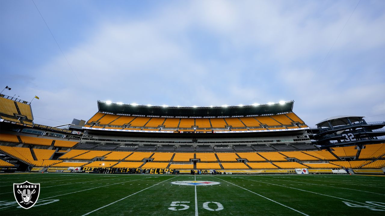 Steelers unveil gold end zones at Acrisure Stadium for Week 16 vs. Raiders