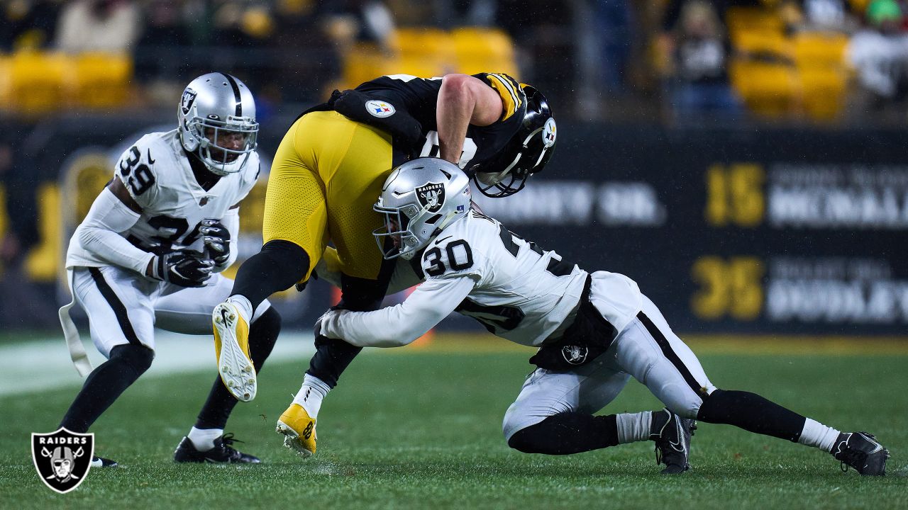 Las Vegas Raiders cornerback Tyler Hall #37 plays during pre-season NFL  football game against the San Francisco 49ers Sunday, Aug. 13, 2023, in Las  Vegas. (AP Photo/Denis Poroy Stock Photo - Alamy