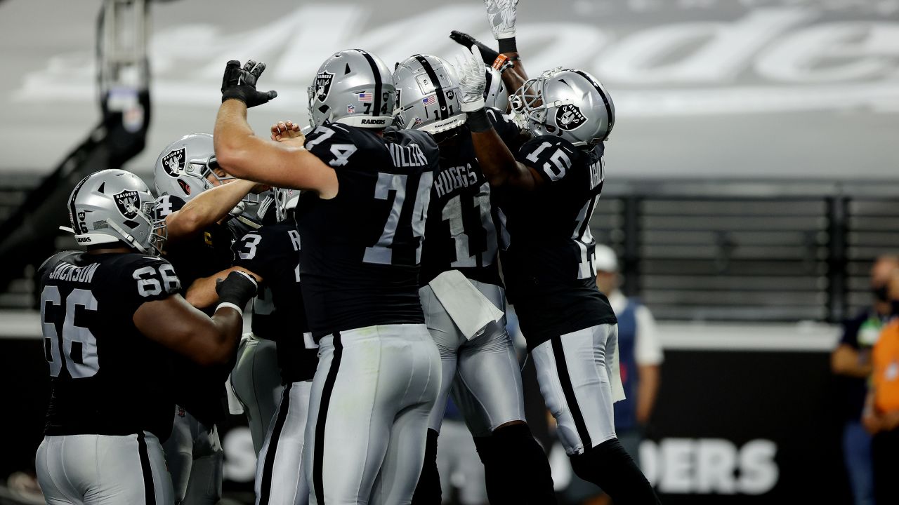 Raiders celebrate Las Vegas debut with victory over New Orleans Saints, NFL