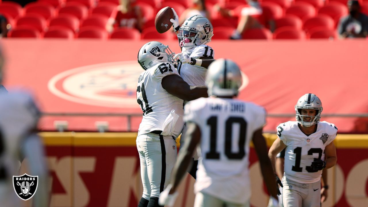 Las Vegas Raiders wide receiver Henry Ruggs III (11) during the second half  of an NFL