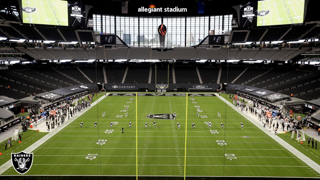 Las Vegas Raiders host New Orleans Saints in 1st game at Allegiant Stadium  on Monday Night Football - ABC7 San Francisco