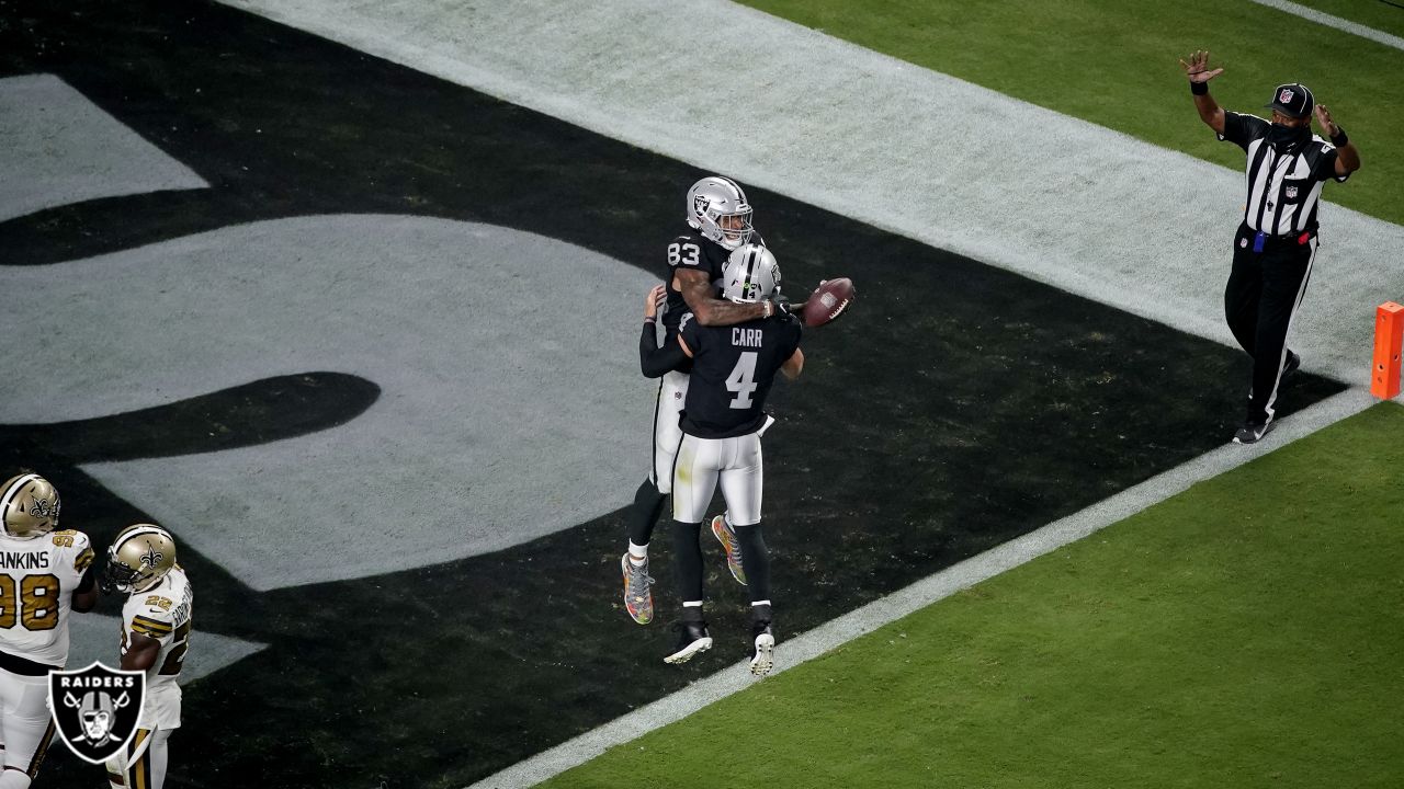 Raiders, Saints first Allegiant Stadium touchdowns