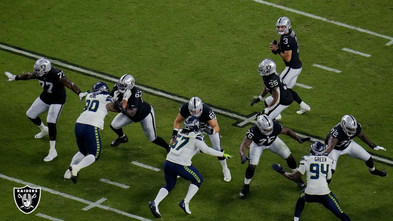 Two-Minute Drill: Trey Ragas running over Seahawks defense in his