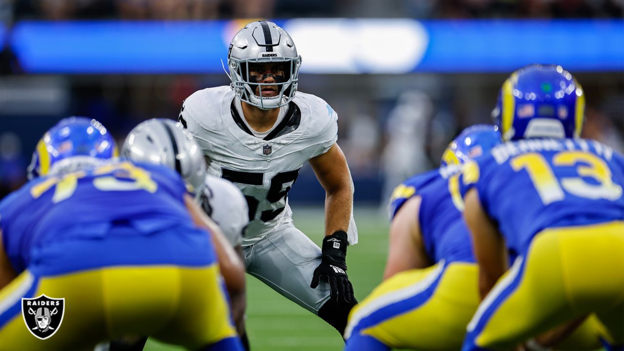 Los Angeles Rams linebacker Jake Hummel (59) while playing the Los