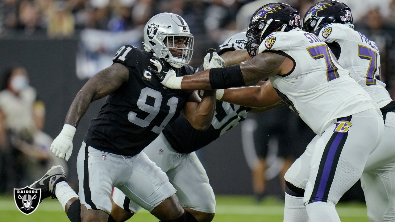 Nassib's strip-sack helps Raiders in OT victory over Ravens