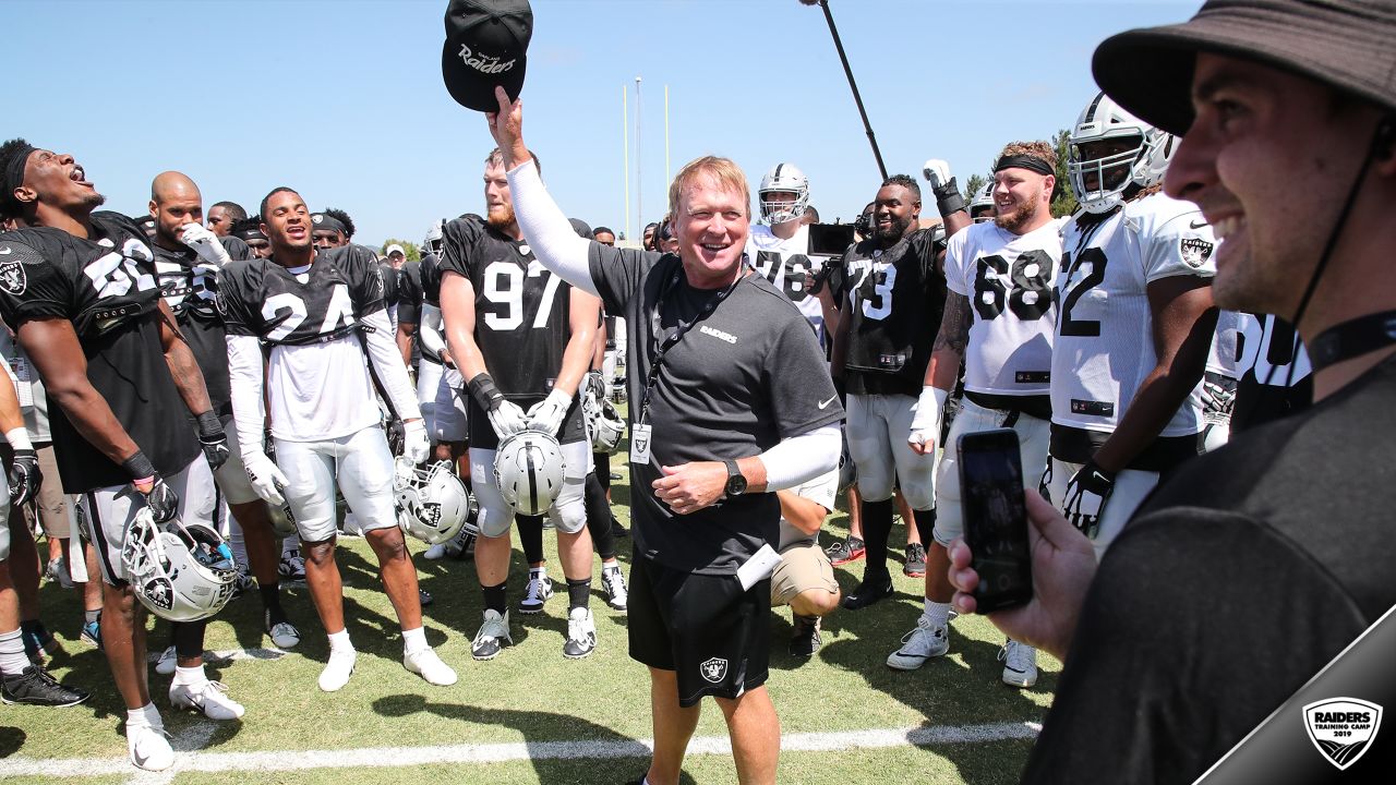 Raiders training camp 2019 day 8 recap: Players and coaches don 21