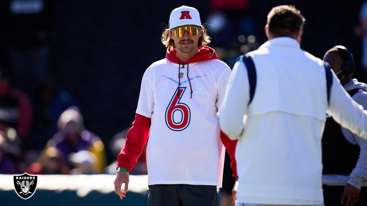 Raiders punter AJ Cole's sideline interview tops Pro Bowl TV coverage