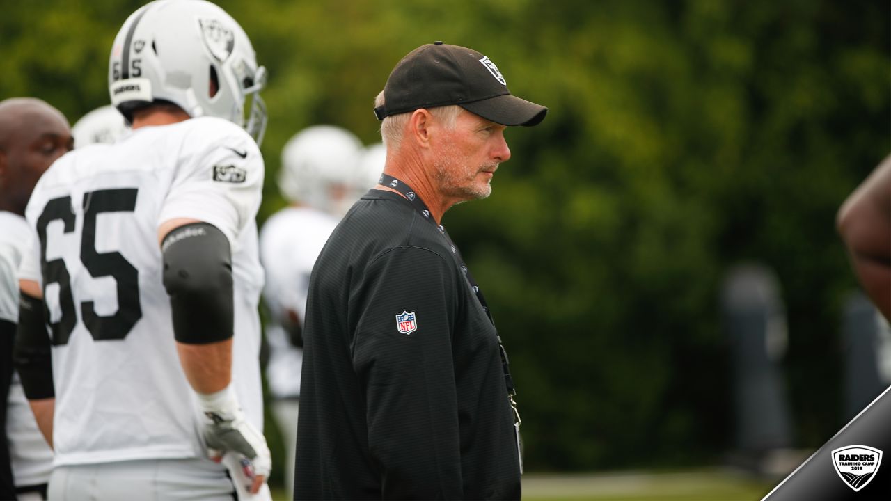 Just snarl, baby! Raiders' Jon Gruden gets into the spirit for 'Hard Knocks”