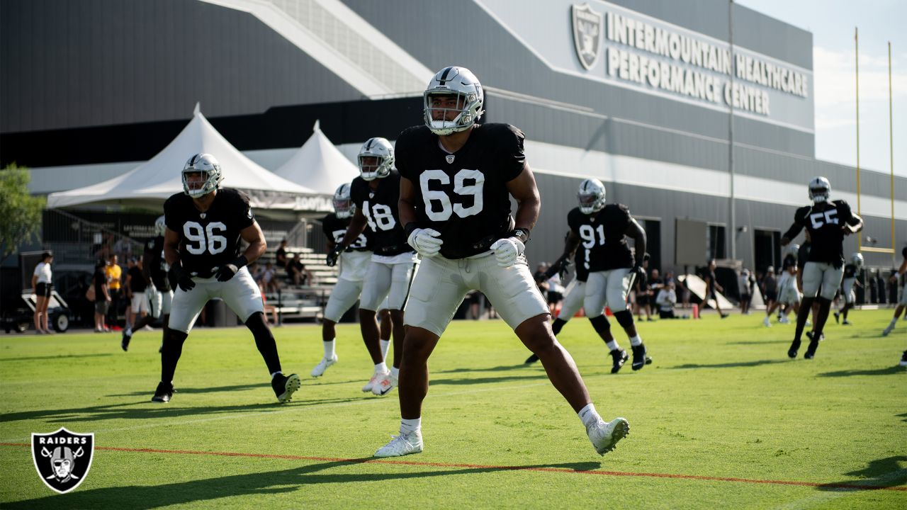 Patriots In Vegas For Joint Practice At Raiders Training Camp