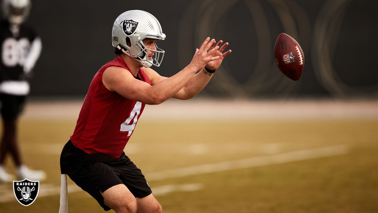 The Raiders' offensive weapon Derek Carr is extra excited for this season