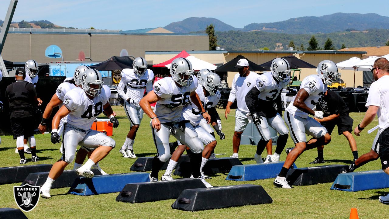 Just grin, baby: Classic Raiders training camp photos, 1960-2015