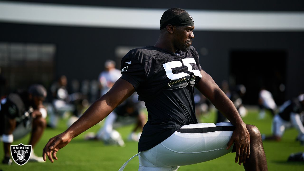 Maxx Crosby gets physical in Raiders' spirited first practice of training  camp in pads - The Athletic