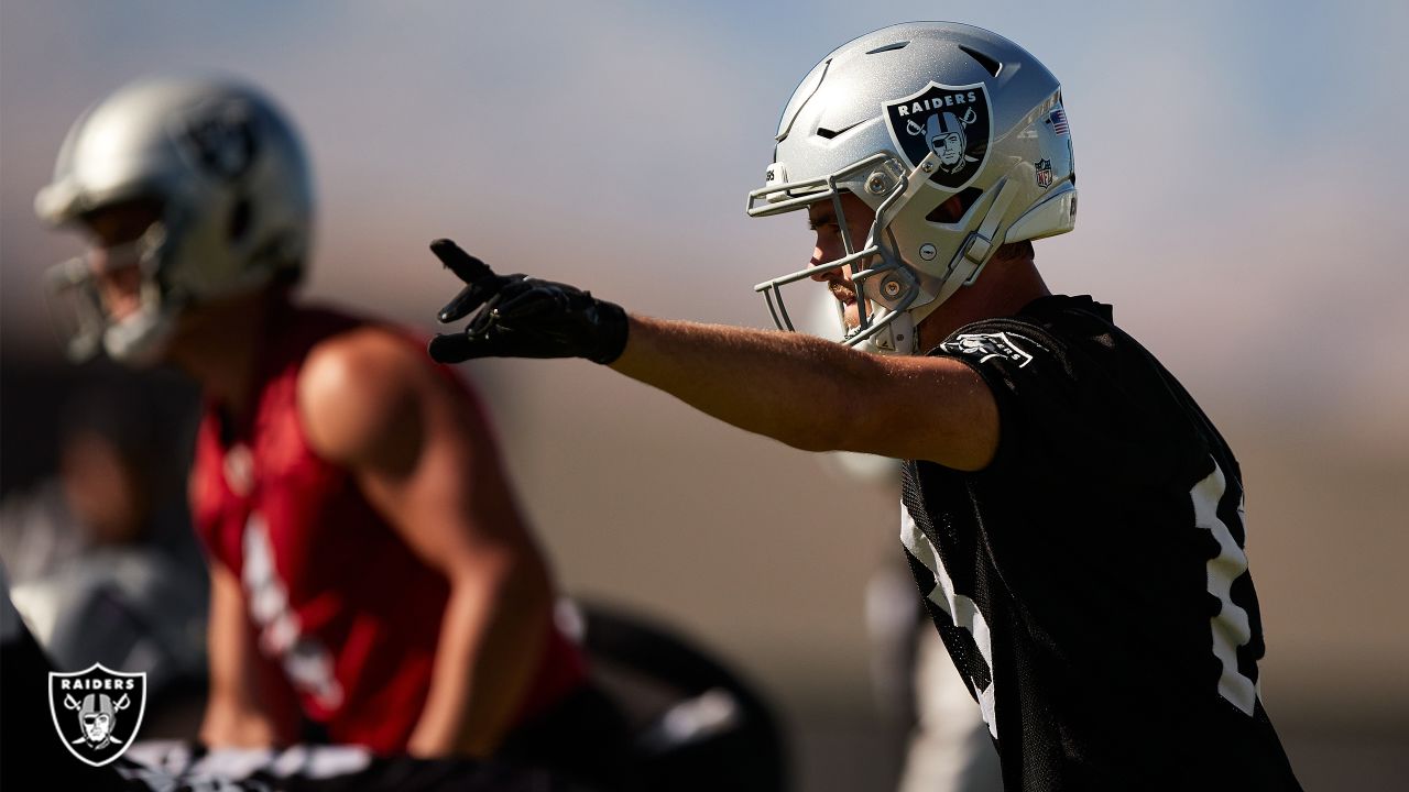 Raiders receivers Hunter Renfrow and Bryan Edwards reunited, Ed Graney, Sports