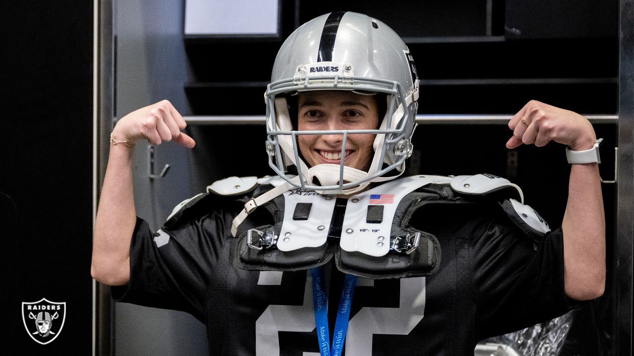 Las Vegas Raiders partner with Make-A-Wish to assist in fulfilling