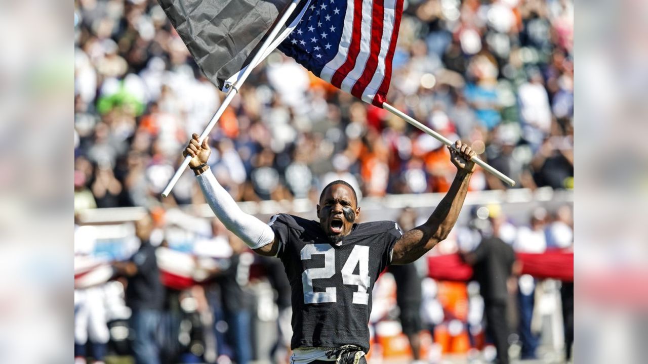 Raiders' Charles Woodson named AFC dfensive player of month for October