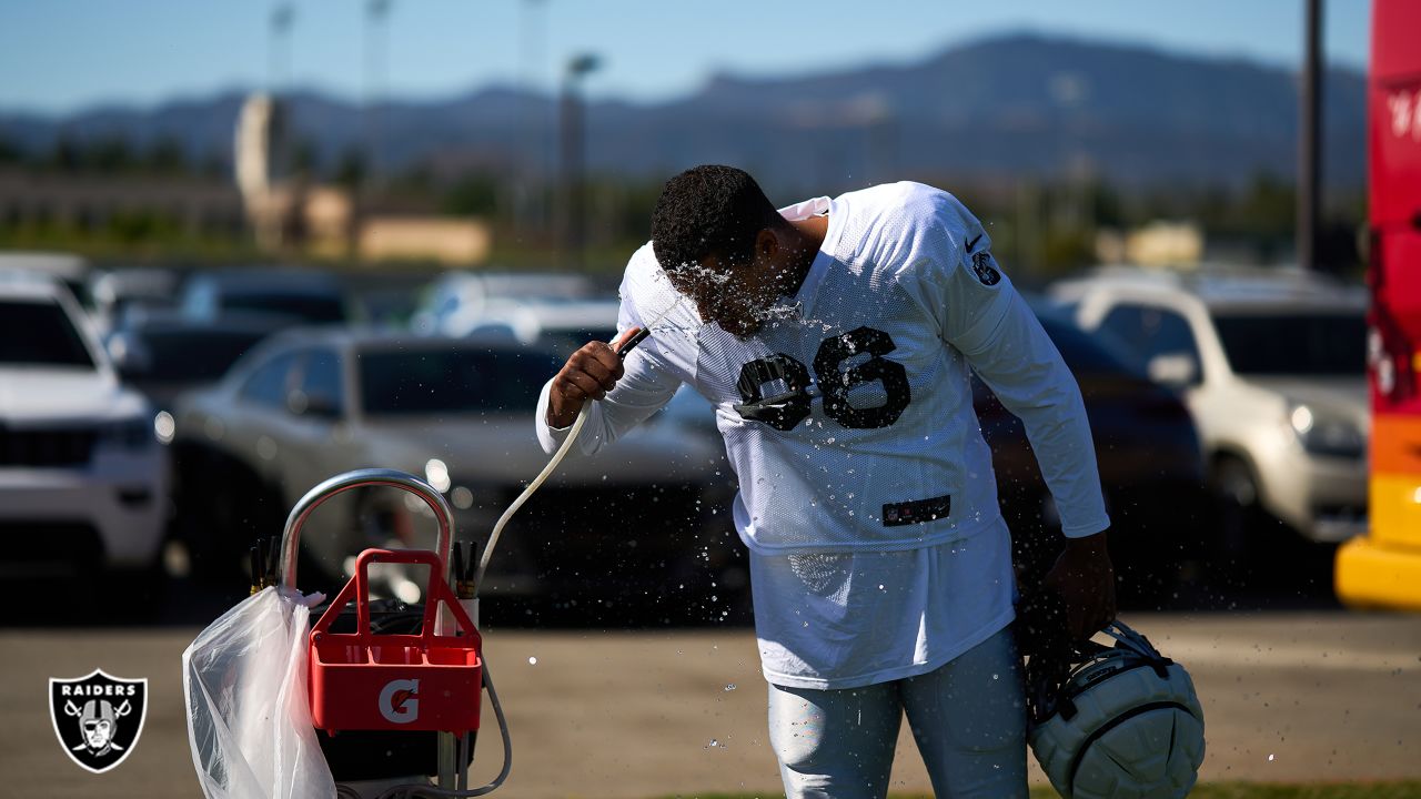 Los Angeles Rams cornerback Robert Rochell (8) takes his stance during an  NFL preseason football game against the Las Vegas Raiders, Saturday, Aug.  19, 2023, in Inglewood, Calif. (AP Photo/Kyusung Gong Stock