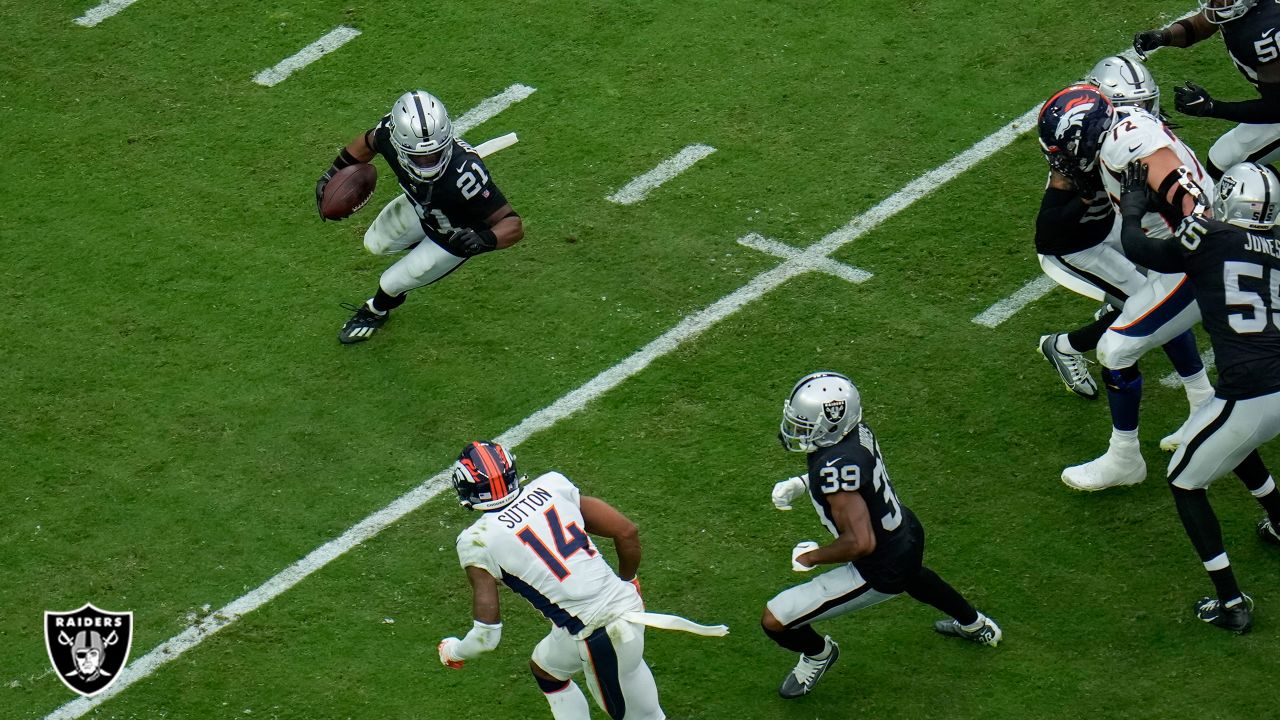 Denver Broncos fumble game away against Las Vegas Raiders