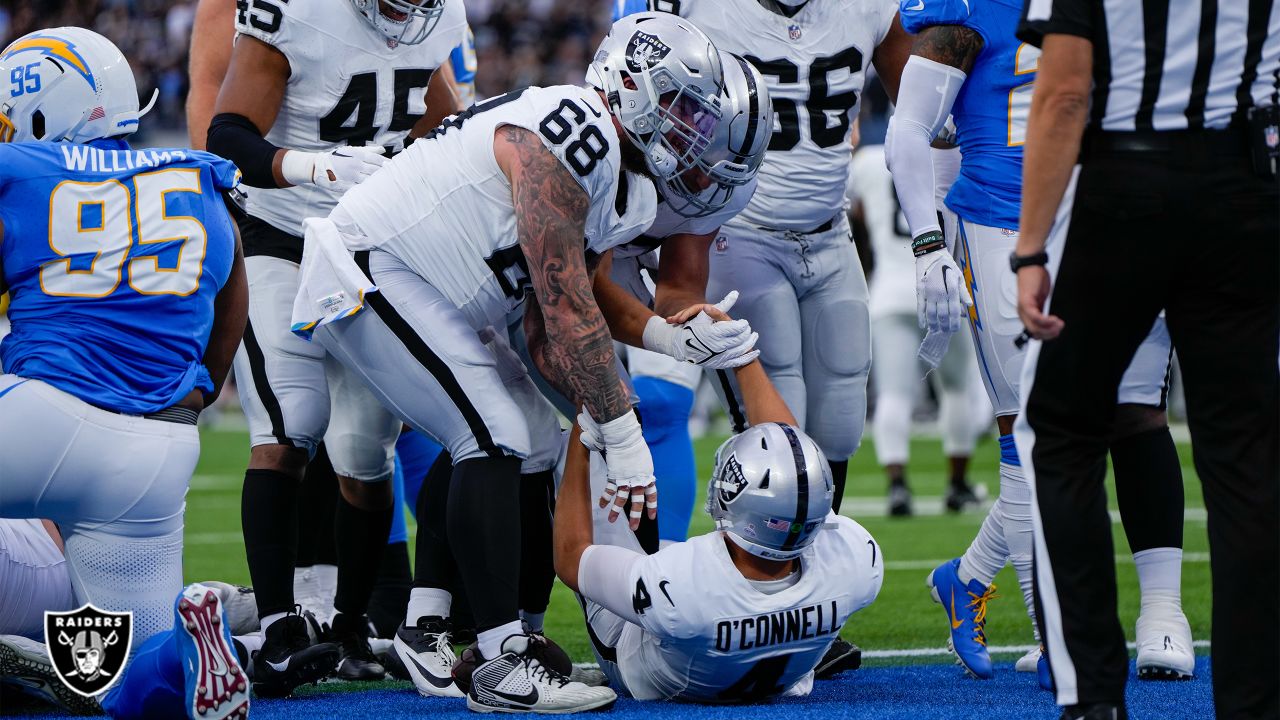 Raiders, Aidan O'Connell lose to Los Angeles Chargers