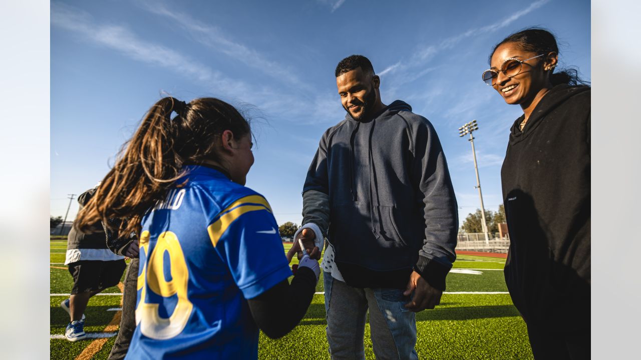 Aaron Donald hosts football camp for local youth at Dymally High