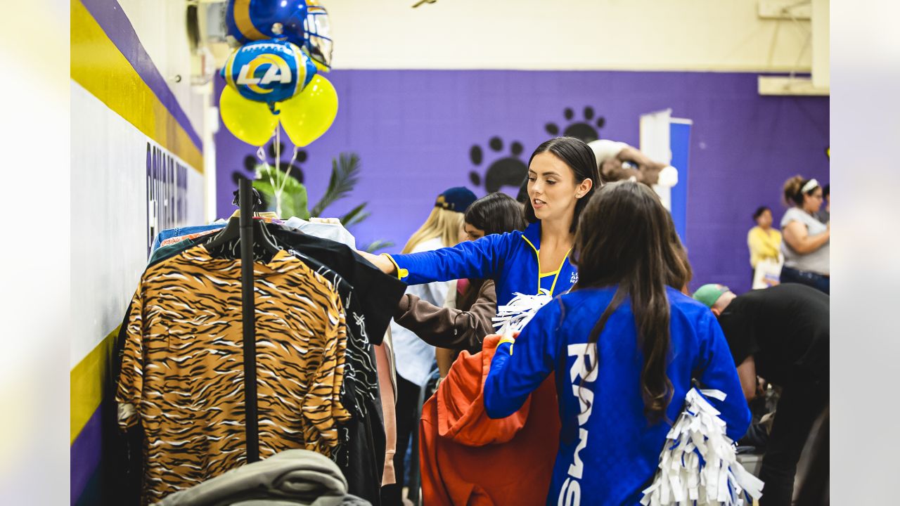 Los Angeles Rams Community  Rams & PacSun reward students for school  attendance through 'Geared for Greatness' initiative